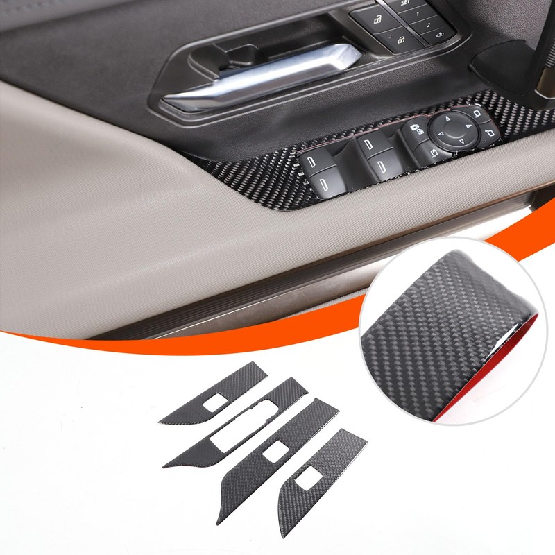for Hummer EV Accessories Inner Door Handle Panel Cover Set