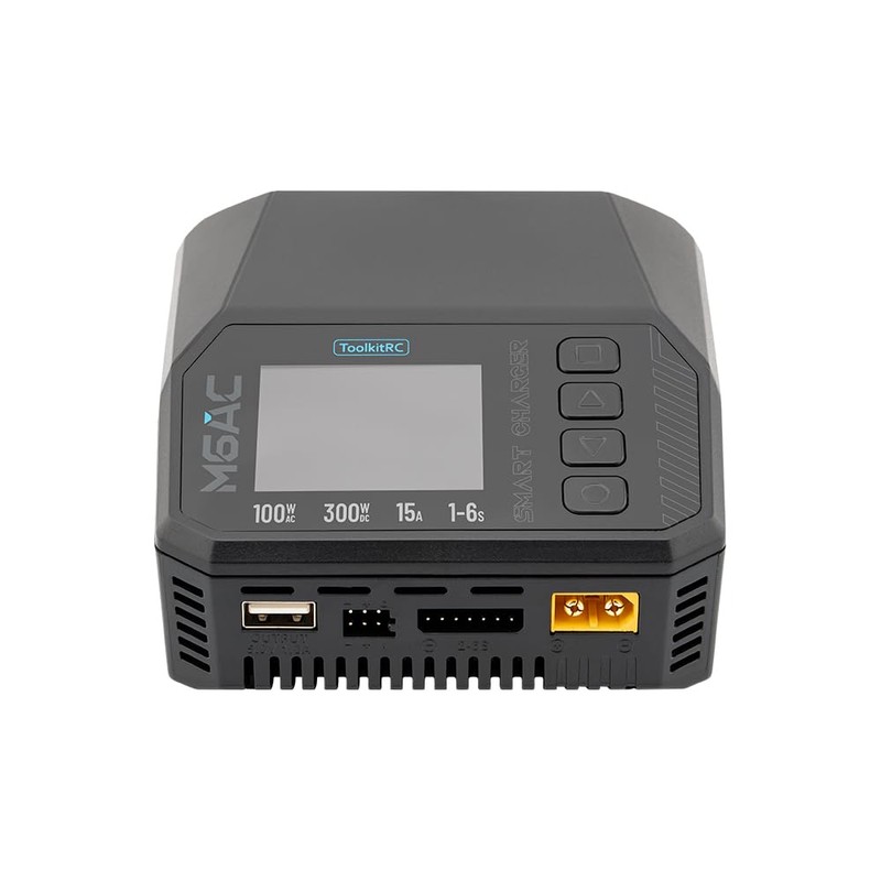 ToolkitRC M6AC - M6AC Multi Function LiPo AC/DC Battery Charger,