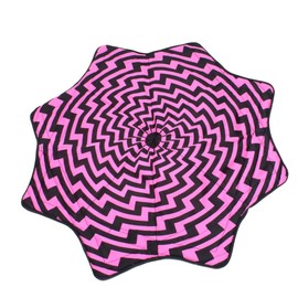Mougee Mougee Star Mini Flow Star - Neon Series - 20" Diameter - Smaller Size for Smaller Hands and Easier Spinning (Pink)