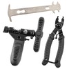 BIKEHAND Bike Bicycle Chain Wear Checker, Quick Master Link Pliers