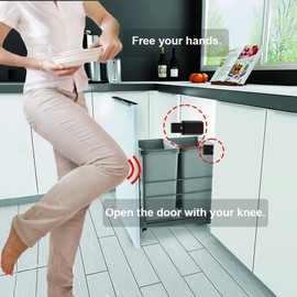 Push to Open Door Latch Cabinet Hardware ZKRIOC 4 Pack Magnetic Push Latch & Lock Heavy Duty Touch Latch and Catch for Hidden Door Drawer Push Release Tip on Strong Pop Out, Black