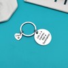 Xiahuyu Sobriety Gifts Keychain Life is A Journey Not A