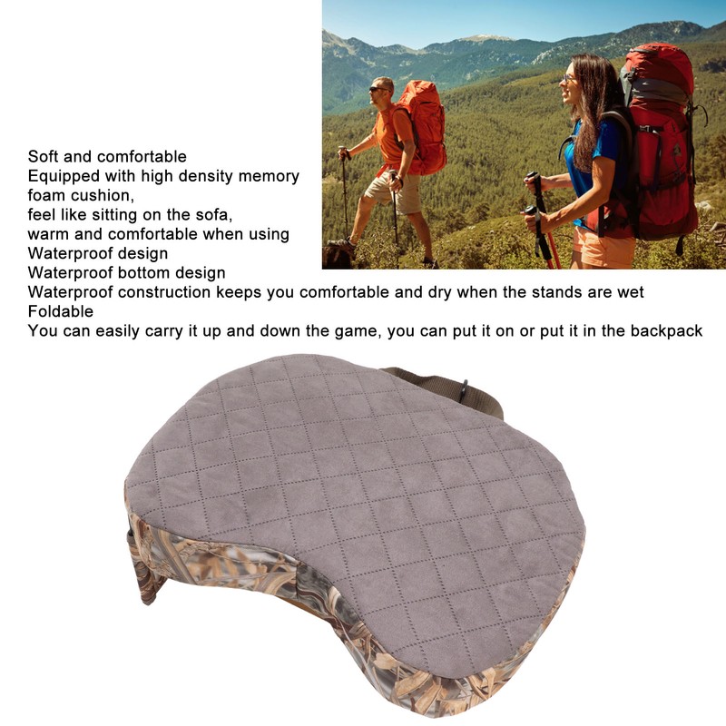 Portable Heating Seat Pad Camouflage 3 Gears Thicken USB Heated