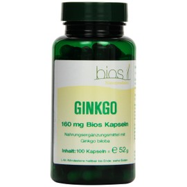Bios Ginkgo 160 mg, 100 capsules (52g)