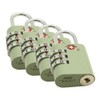 Thrifco 9507002 TSA-Approved 3-Digit Combination Luggage Locks – Lime Green