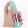 Outanaya 3pcs Vacuum Lotion Bottle Travel Containers for Cosmetics Shampoo
