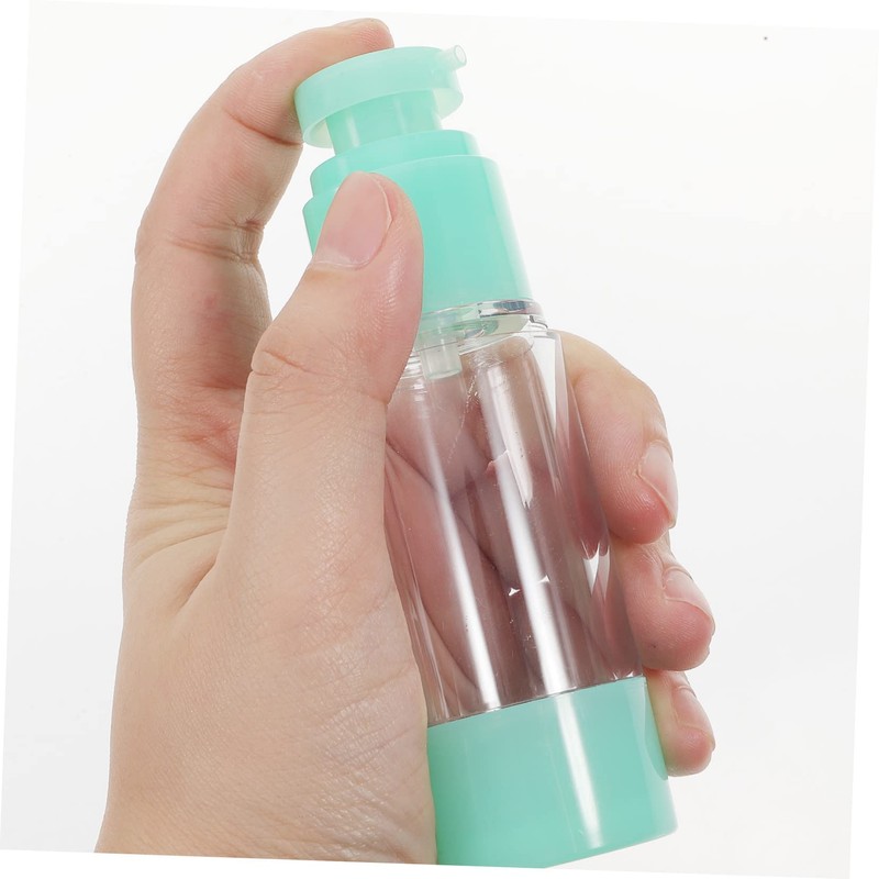 Outanaya 3pcs Vacuum Lotion Bottle Travel Containers for Cosmetics Shampoo