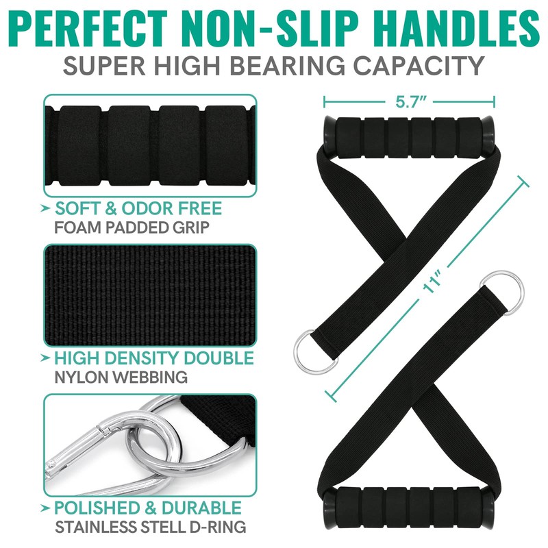Heavy Resistance Bands Set for Working Out - Exercise Bands