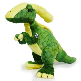 Tamaky Dinosaur Parasaurolophus Cuddly Toy Green 36 cm Plush Toy - Cuddly Toys *biz