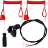 PLAXNS 7/8" 22mm Handlebar 2 Wire Tether Kill Switch Replacement
