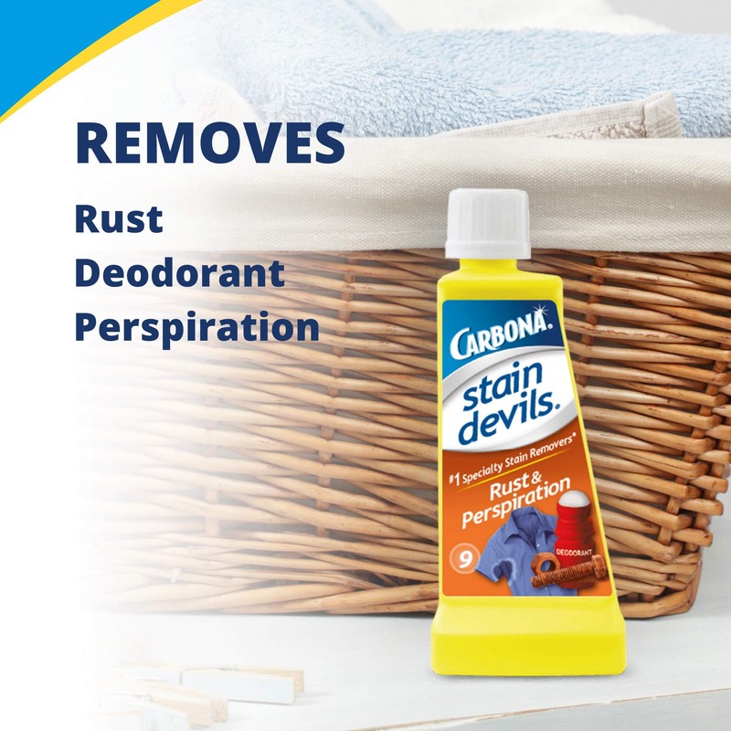 Carbona Stain Devils® #9 – Rust & Perspiration | Professional