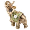 Elephant statue colourful polyresin elephant figures statue sculpture decoration for