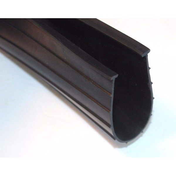 6" T-Style Premium Rubber Garage Door Bottom Weather Seal 1/4"