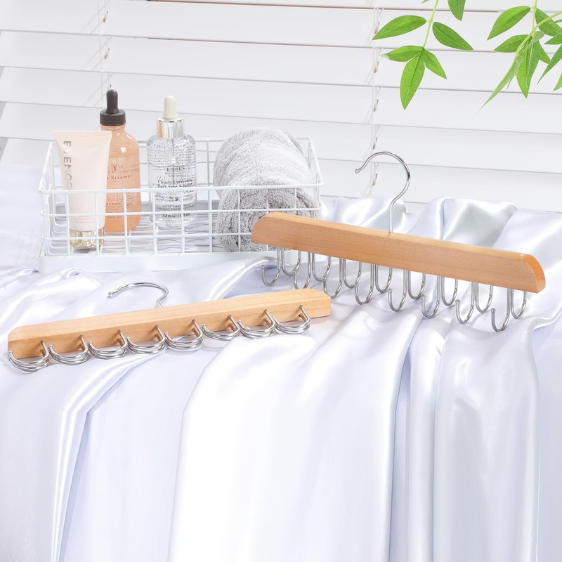 ELONG HOME Belt Hanger for Closet, 2 Pack Closet Organizers