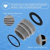 IHLOOTD 4560 Pool Hose Adapter Set of 4 Pool Pump