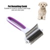 2 in 1 Pet Grooming Brush Washable Pet Dematting Comb