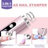 NXJ INFILILA Multi-Functional Handheld UV Light for Gel Nails with