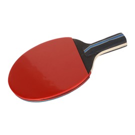 REGAIL Ping Pong Paddle Set of Two Rackets and Three Balls Table Tennis Bat for Outdoor Activities Ball Games Blue