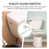 TEHAUX Toilet Flush Lever Handle, Toilet Flush Tank Lever Button