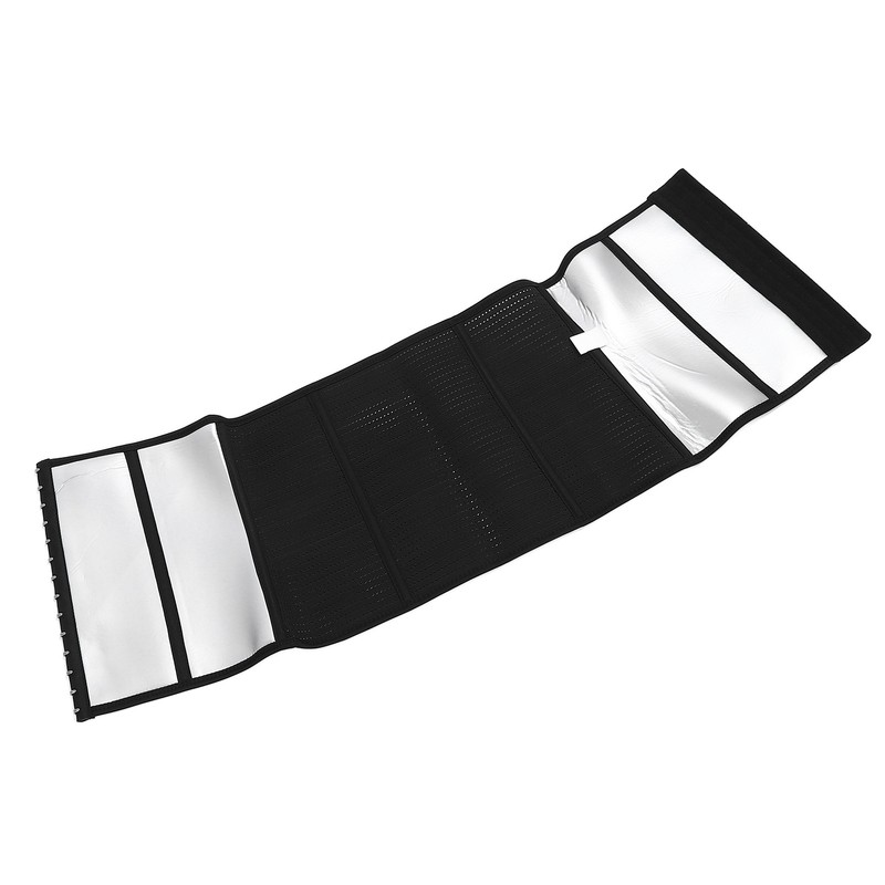 Waist Trainer Corset Shapewear Tummy Control 3 Row Hook Black