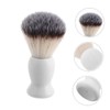 PACKOVE 2pcs Men Shaving Brush Ergonomic Handle for Comfortable Grip