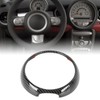 Car Dashboard Cover Edge Trim Decoration Ring Carbon Fibre Style