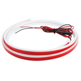 Car Hood Light Strip, 70 Inch LED Strip Lights for Car, Universal Engine Hood Guide Decorative Light Bar, 12V Flexible Headlight Waterproof Daytime Running Light for Cars, SUVs, Trucks (Ice Blue)