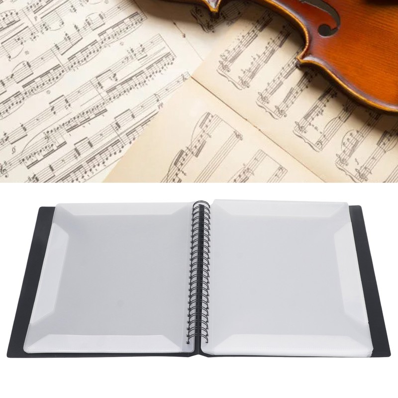 Sheet Music Folder PP 60 Pages Capacity Writable Music Sheet