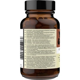 Youth & Earth Superba™ Krill Oil 500mg (60 Softgels) Source of Omega 3s EPA, DHA and Astaxanthin