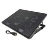 iMBAPrice Black Laptop Cooling Pad, Laptop Cooler with 5 Blue