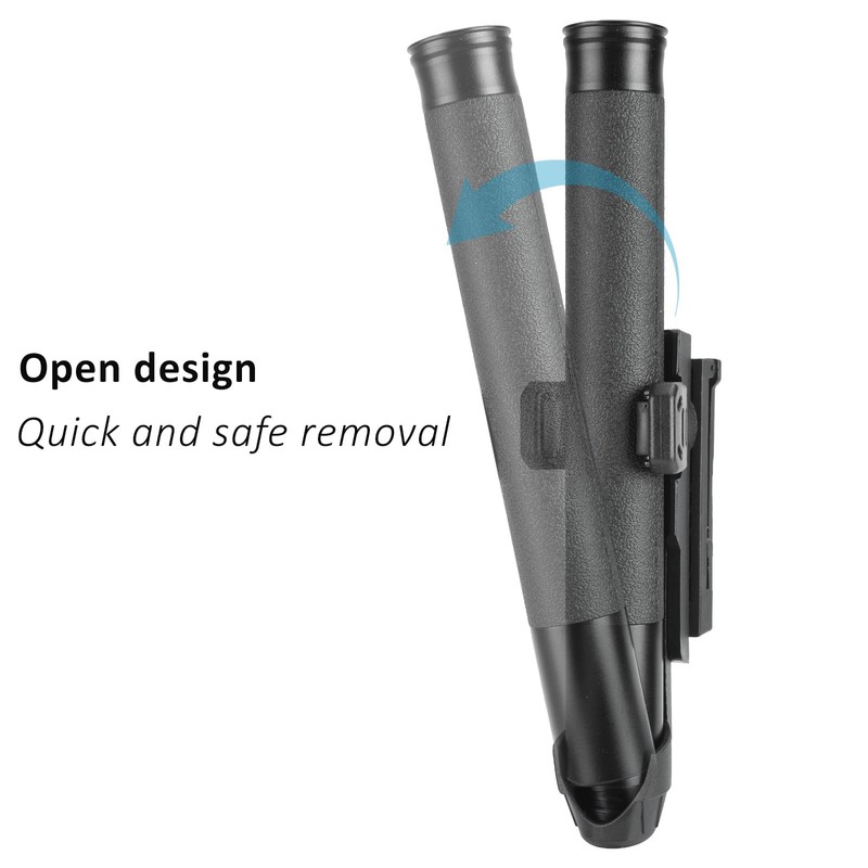 360° Rotating Quick Release Expandable Baton Holder for 21"-26" Telescopic