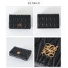 ALTROSE - Business Card Holder, 2-Pocket, Cute Quilting Card Case,