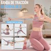 Bandas de Resistencia Elasticas, 8PCS Cuerda Tensión Multifunción, Extractor de