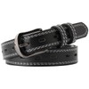 KASSAI Perforated Belt, Total Length 41.3 inches (105 cm), Width