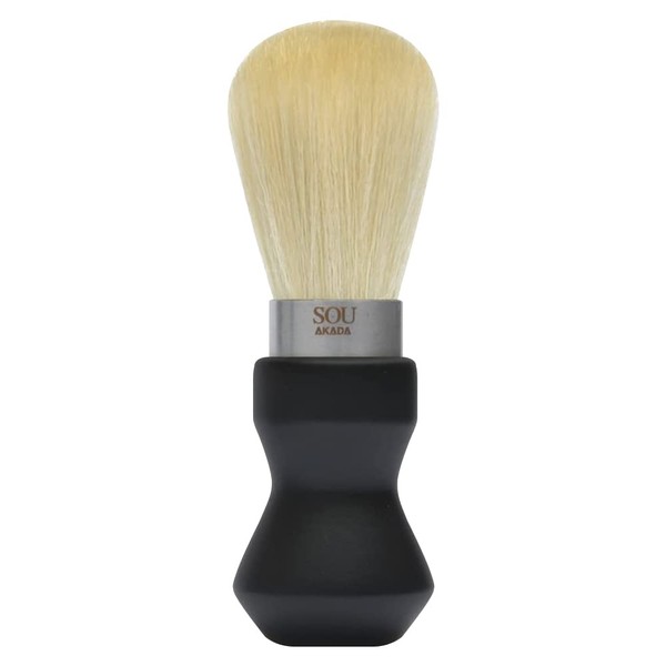 SOU AKADA Silk Whip Brush, Fluffy Bubble, Shaving Size, Made
