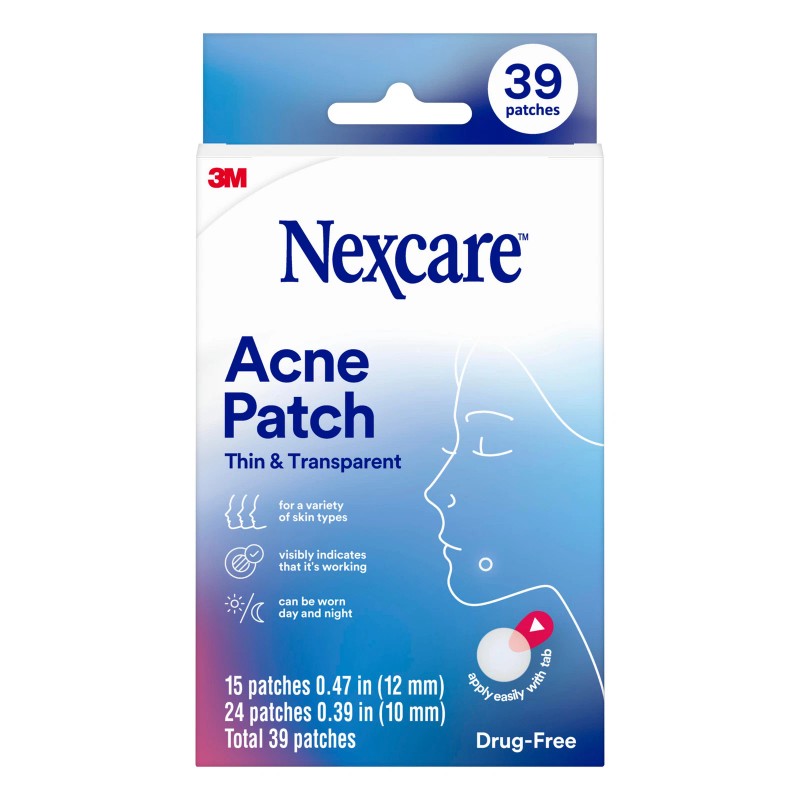 Nexcare Thin & Transparent Acne Patches: assorted / 117-count (Transparent)