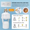 BUTITNOW 2pcs Motion Activated Light Sockets, E26/E27 Screw in Add
