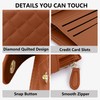 Linpr Small Wallet Women, Bifold RFID Blocking Card Holder for