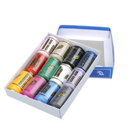 12 SPOOLS of 600 Yards Polyester Sewing Thread for Sewing Machine All Purpose Premium Quality Thread (Colorful)