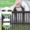 DaBoQQQ Easy Carry Straps Dog Fence,2PACK(Black) Fit 6-Panel 8-Panel 12-Panel