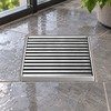 304 Stainless Steel Floor Drain for Balcony Drainage – 10