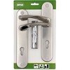 Amig - Door Handle Set with Steel Plate | PB85