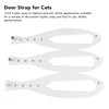 3 Sets Cat Door Holder Latch Simple Installation Plastic Cat
