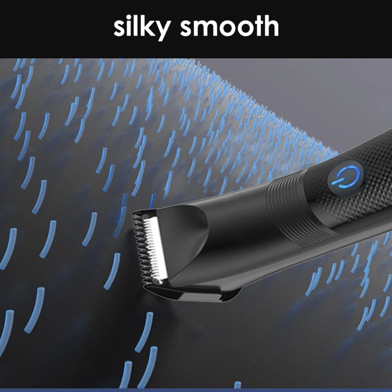 Electric Men Pubic Hair Trimmer-Groin Body Hair Ball Shaver Clipper
