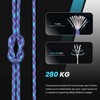 Abma Cord Paracord 620 lbs 4mm 9 Strands 100% Nylon