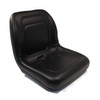 The ROP Shop Black High Back Seat fit Bomag Rollers