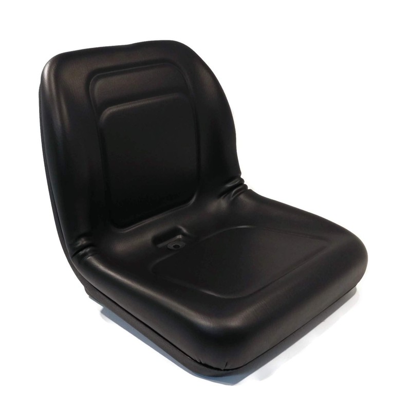 The ROP Shop Black High Back Seat fit Bomag Rollers