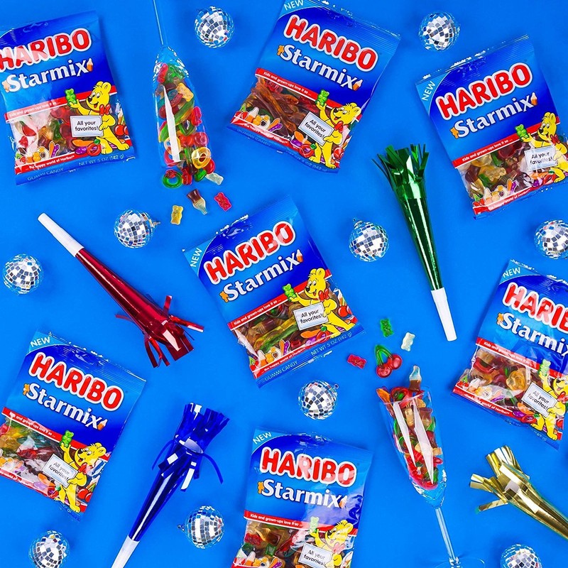 Haribo Starmix Gummi Candy, 5 oz. Bag
