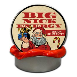 Big Nick Energy Stress Putty - Squeeze Away Tension - Premium Therapeutic Putty - Christmas Gag Gift for Mens Stocking Stuffers