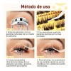 Kit De Pestañas Autoadhesivas Impermeable Y Reutilizable Diy